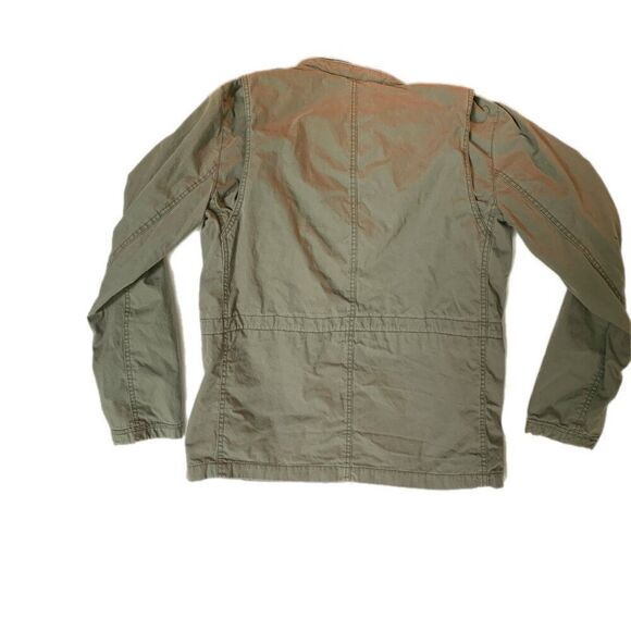 Gap Military Jacket Woman S Boys XL Green Utility Field Cargo Street Urban Retro - Picture 4 of 15